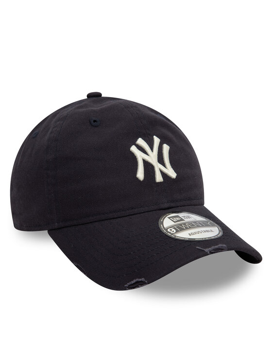 New Era New Era Šilterica Distressed 9Forty New York Yankees 60595226 Tamnoplava
