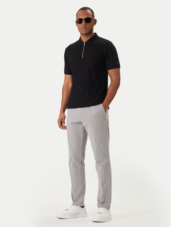 KARL LAGERFELD KARL LAGERFELD Polokošeľa 745008 562203 Čierna Regular Fit