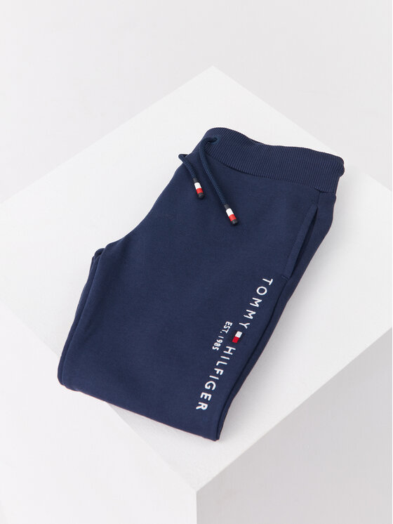 Tommy Hilfiger Tommy Hilfiger Melegítő alsó Essential KS0KS00214C87 M Sötétkék Regular Fit