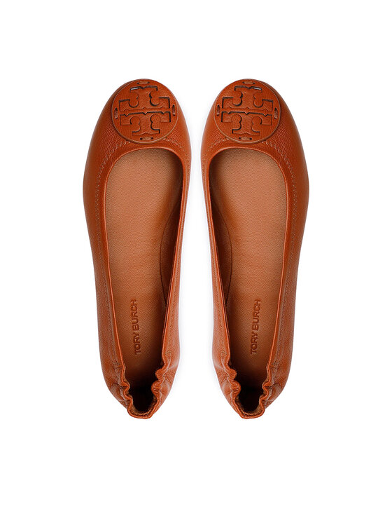 Tory Burch Baleríny Minnie Travel Ballet 137776 Hnědá | Modivo.cz