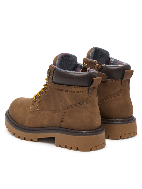 Tommy Hilfiger Tommy Hilfiger Μποτίνια T3X5-35280-0296A694 M Καφέ