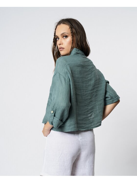 ACANFORA ACANFORA Camicia 5074-AGA Verde Regular Fit