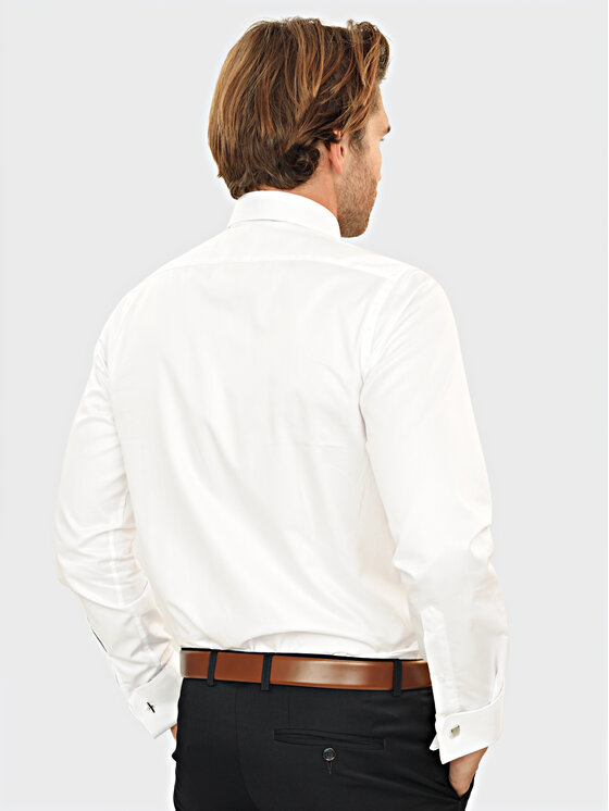 Evenemen Evenemen Koszula Duka S Biały Slim Fit