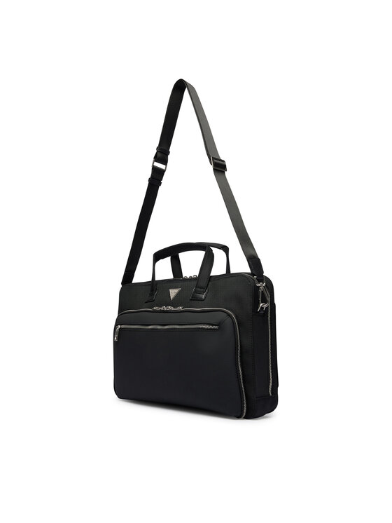 Guess Guess Taška na laptop HMBEHN P6138 Čierna