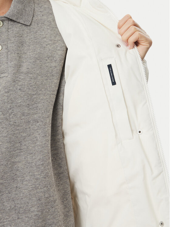 Tommy Jeans Tommy Jeans Pūkinė striukė Alaska  DW0DW18860 Balta Regular Fit