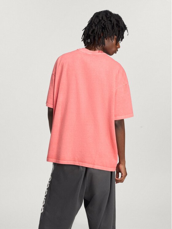 adidas Originals adidas Originals T-Shirt 173264 Czerwony Regular Fit