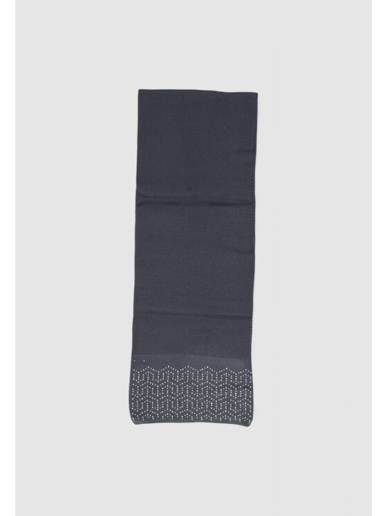 Pieces Pieces Szalik PCNASMINE SEQUINS LONG SCARF BC Szary