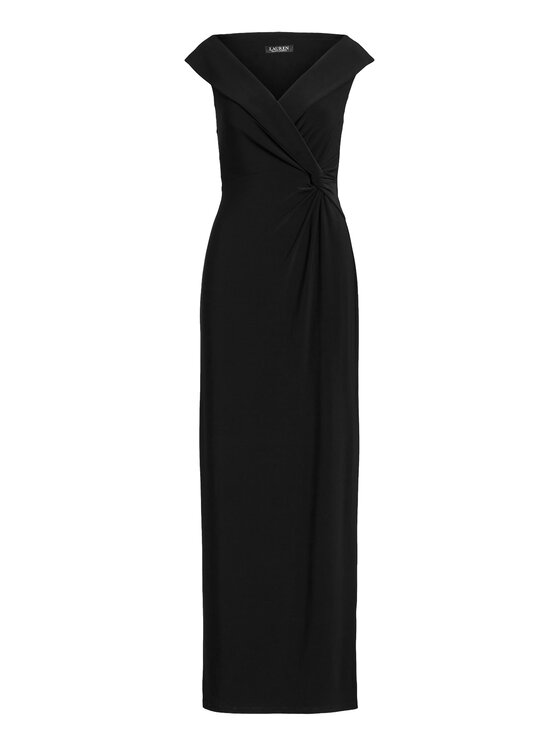 LAUREN RALPH LAUREN Lauren Ralph Lauren Večerna obleka 253863940001 Črna Slim Fit