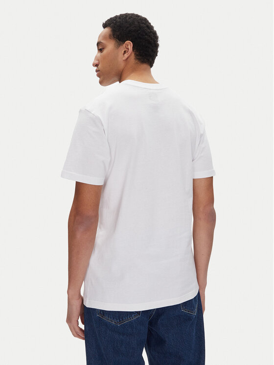 DC Shoes DC Shoes T-Shirt ADYZT05377 Biały Regular Fit