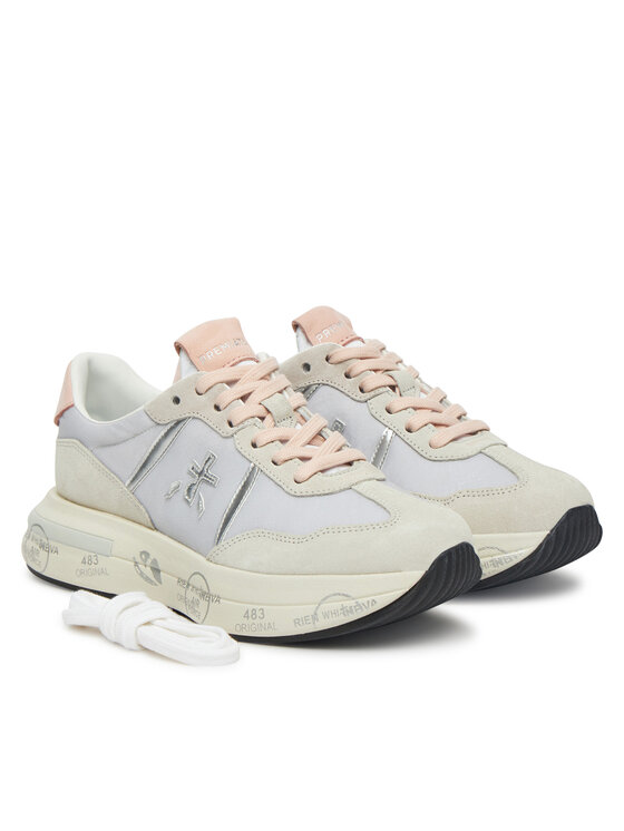 Premiata Premiata Sneakersy CASSIE VAR 7387 Sivá