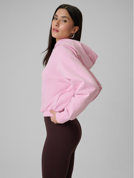 4F 4F Bluza COZY Różowy jasny Regular Fit