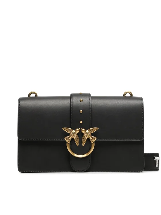 Pinko Handtasche Love One Classic Fl . AI 23-24 PLTT 100057 A10J Schwarz