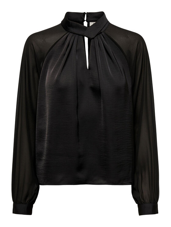 JDY JDY Bluse 15308467 Schwarz Regular Fit