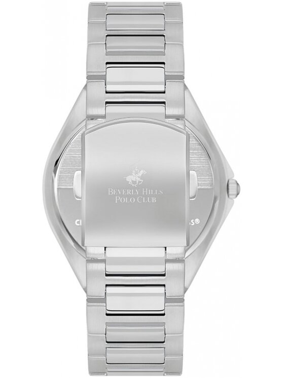 Beverly Hills Polo Club Beverly Hills Polo Club Zegarek BP3545X.390 Srebrny