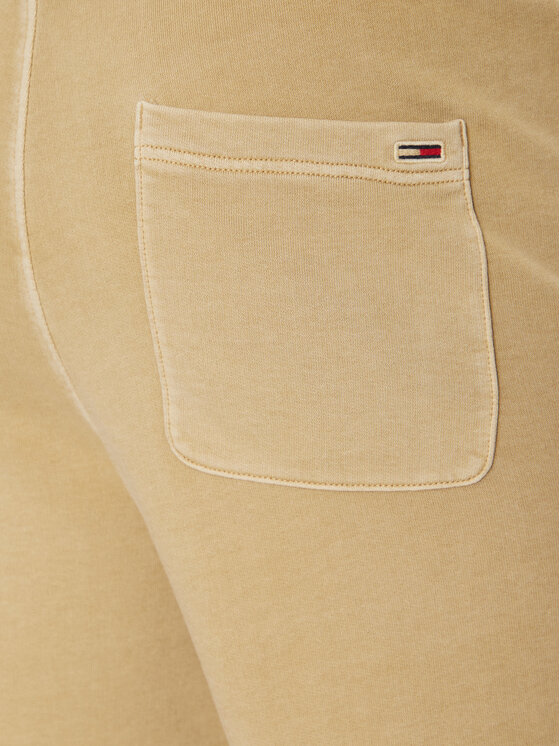 Tommy Jeans Tommy Jeans Pantaloni scurți sport Varsity DM0DM20936 Bej Regular Fit
