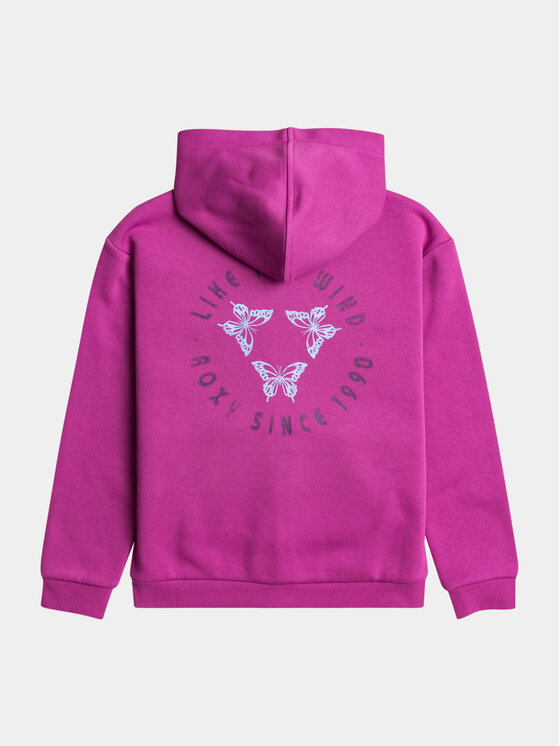 Roxy Roxy Bluza Wildestdreamszi Otlr ERGFT03890 Różowy Regular Fit