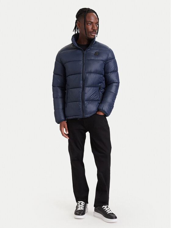 KARL LAGERFELD KARL LAGERFELD Kurtka zimowa 505020 564590 Granatowy Regular Fit