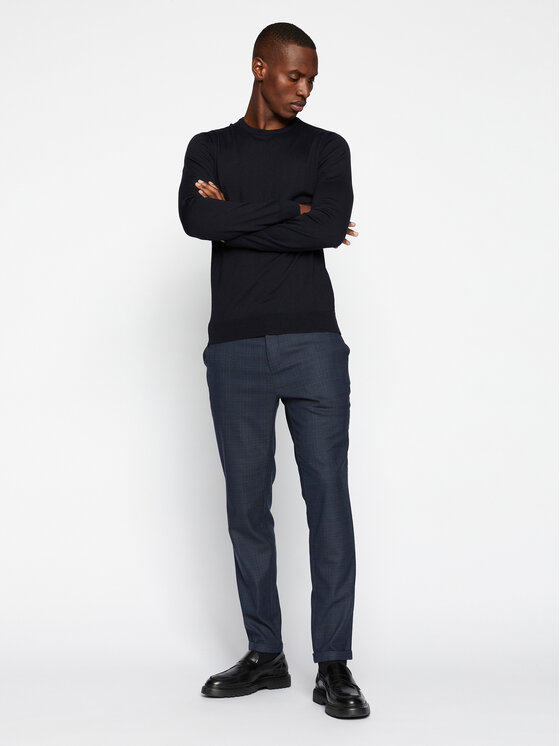 Maglione Petro 30206499 Blu scuro Regular Fit
