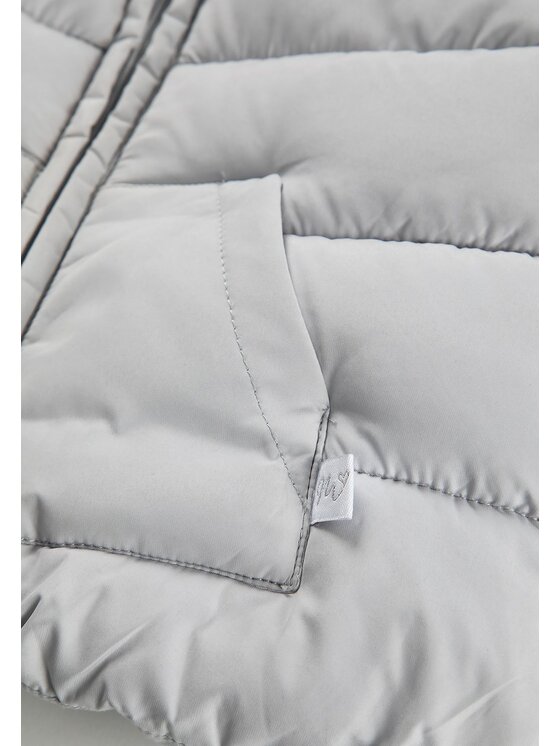 minoti minoti Kurtka zimowa 31BABYCOAT2 Szary jasny Regular Fit