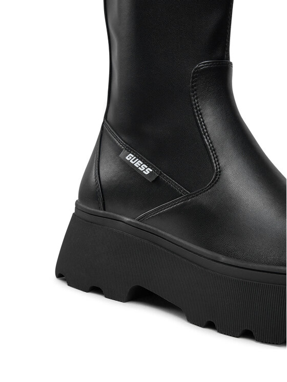 Guess Guess Botine Nerea FLFNER ELE10 Negru
