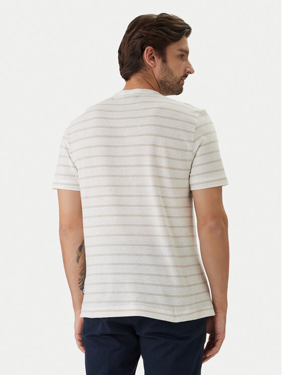 BOSS BOSS Tričko H-Taut 235 50559166 Écru Regular Fit