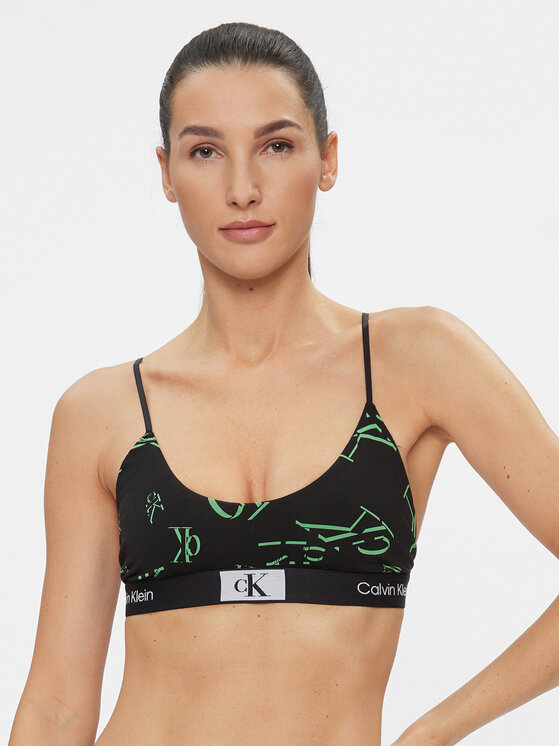 Calvin Klein Underwear Sutien top 000QF7216E Negru