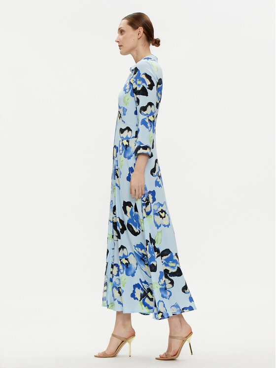 YAS YAS Haljina košulja Savanna 26022663 Plava Loose Fit