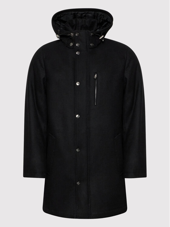 Oscar Jacobson Oscar Jacobson Μπουφάν χειμωνιάτικο Dammond 8336 5464 Μαύρο Slim Fit