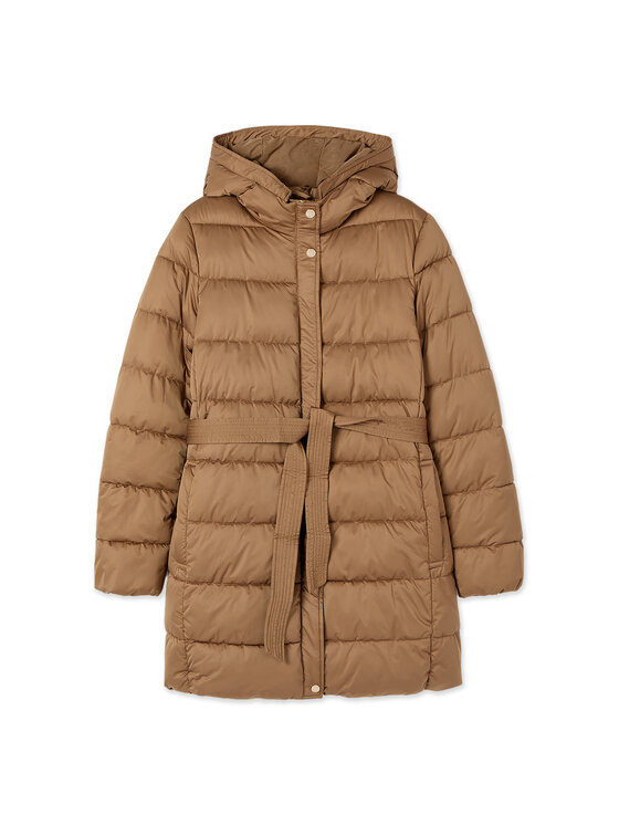Oltre Oltre Giubbotto piumino F048R001551N022 Marrone Over Fit