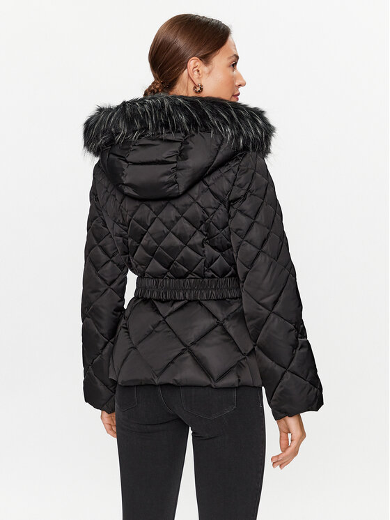 Guess Guess Зимова куртка Olga W3BL35 WEX52 Чорний Regular Fit