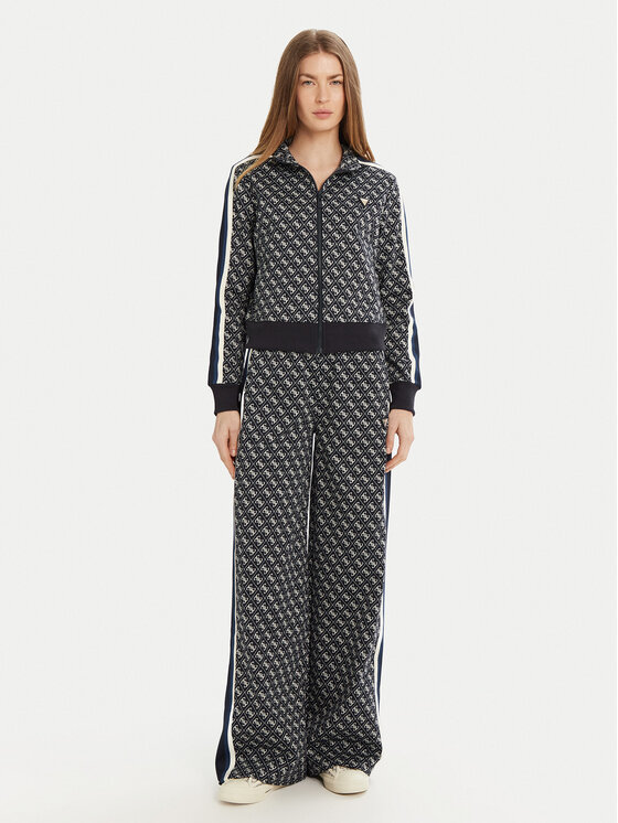 Guess Guess Bluză V5RQ03 KCO90 Albastru Regular Fit