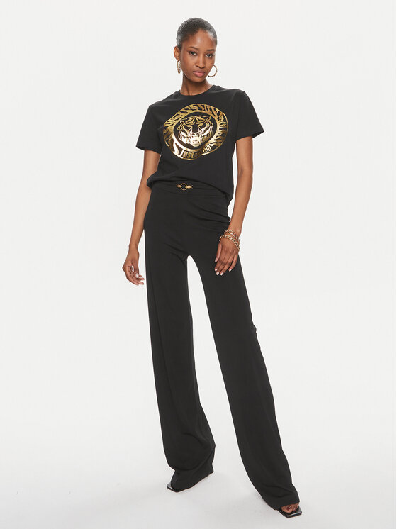 Just Cavalli T-shirt 76PAHG12 Nero Regular Fit | Modivo.it