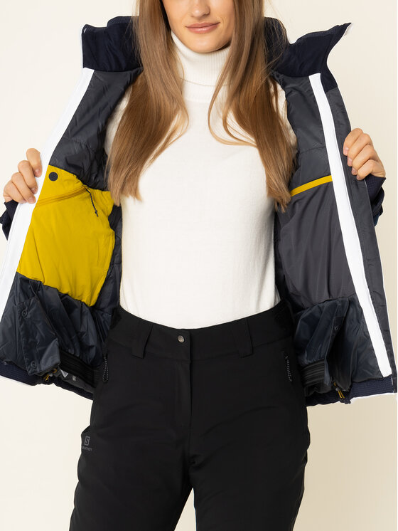 Salomon Salomon Лижна куртка Brilliant LC1210100 Білий Regular Fit