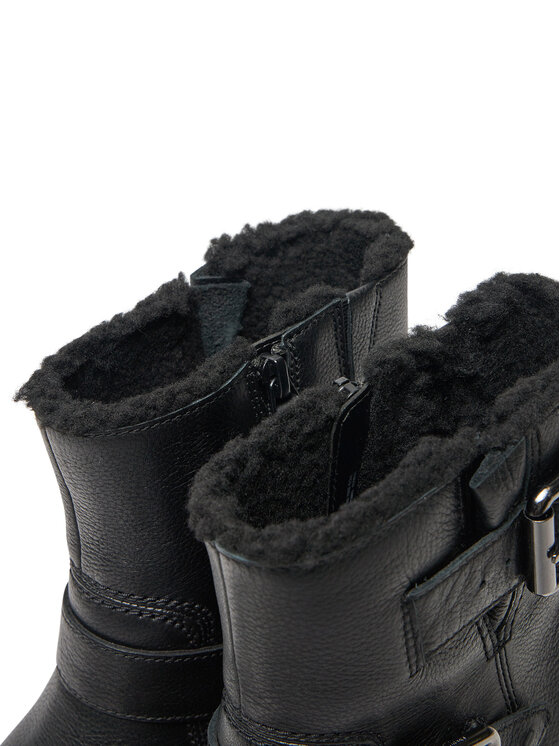 Clarks Clarks Polokozačky Rebelle Buckle 26178891 Černá