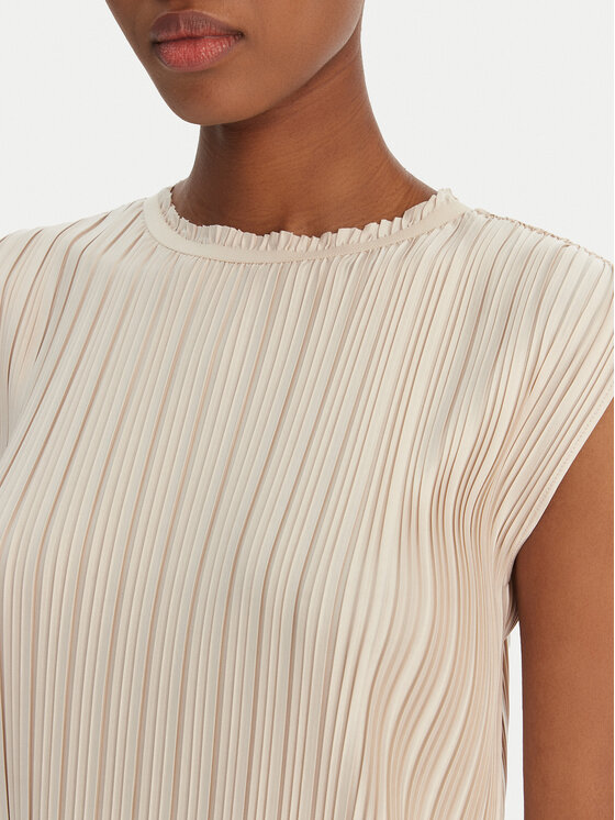 MAX&Co. MAX&Co. Bluzka 2616941023200 Beżowy Regular Fit