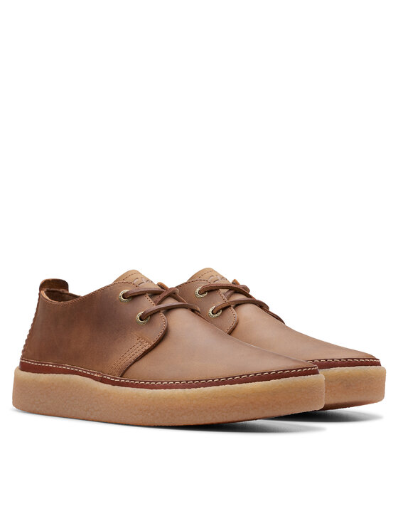 Clarks Clarks Halbschuhe Clarkwood Low 26176866 Braun