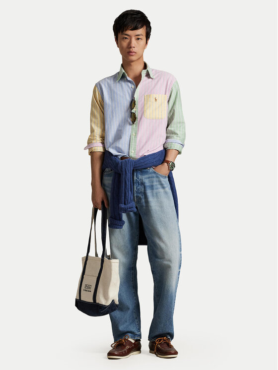 Polo Ralph Lauren Polo Ralph Lauren Koszula 710974542001 Kolorowy Custom Fit
