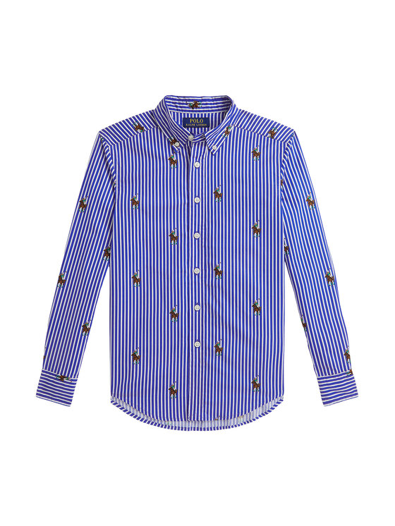 Polo Ralph Lauren Cămașă 323A96287001 Albastru Regular Fit