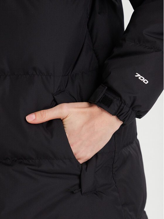 The North Face The North Face Παλτό χειμωνιάτικο Nuptse NF0A832K Μαύρο Loose Fit