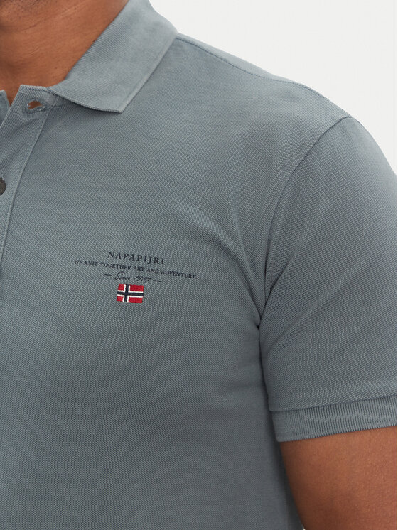 Napapijri Napapijri Polo Elbas NP0A4GDL Zils Regular Fit