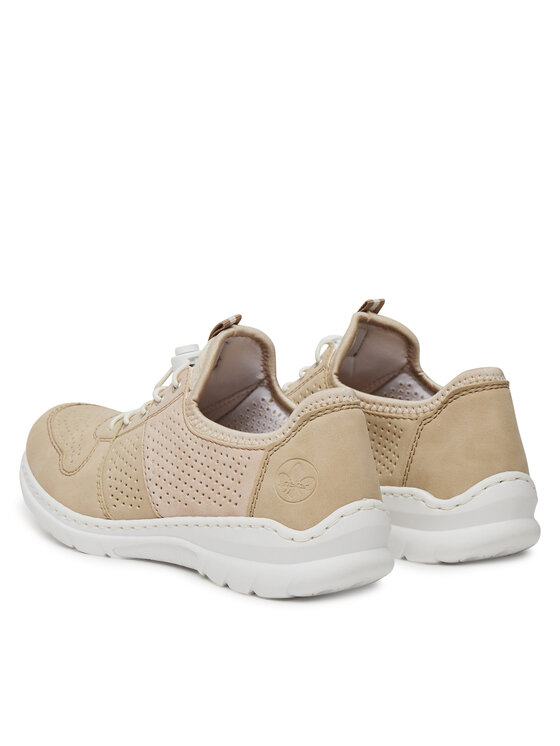 Rieker Rieker Sneakersy L3254-62 Beżowy