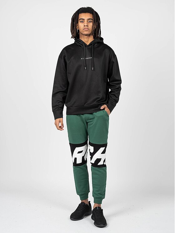 John Richmond John Richmond Kalhoty z materiálu UMA22088PA Zelená Regular Fit