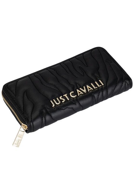 Just Cavalli Just Cavalli Velká dámská peněženka 77RA5PE1 RANGE ZEBRA Černá