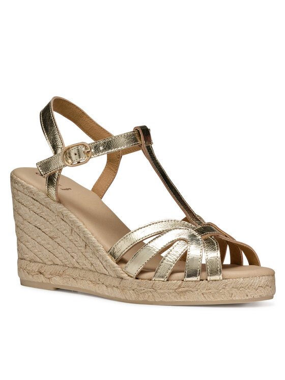 Geox Geox Espadryle D Gelsa D55TPA 000CF C2012 Złoty