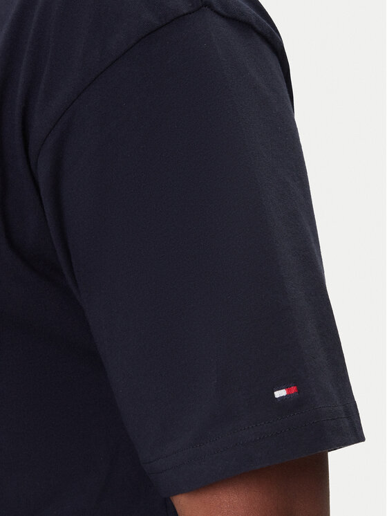 Tommy Hilfiger Tommy Hilfiger Tricou UM0UM03685 Bleumarin Regular Fit