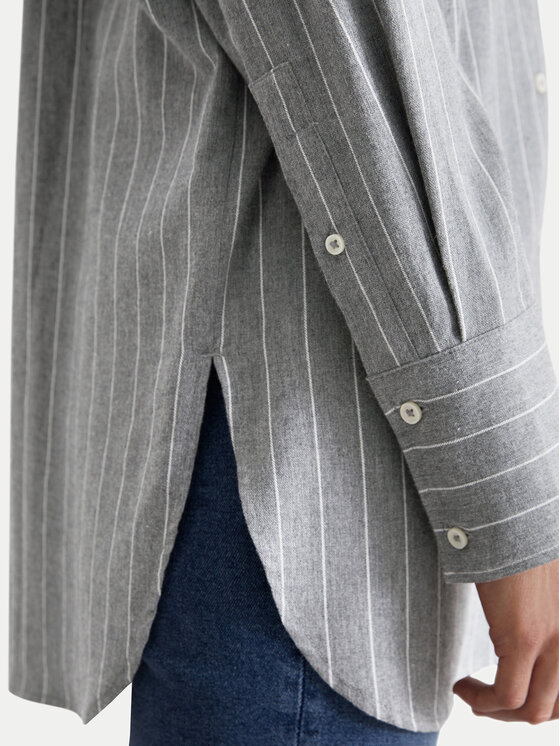 Marc O'Polo Marc O'Polo Marškiniai 408 1040 42449 Pilka Loose Fit