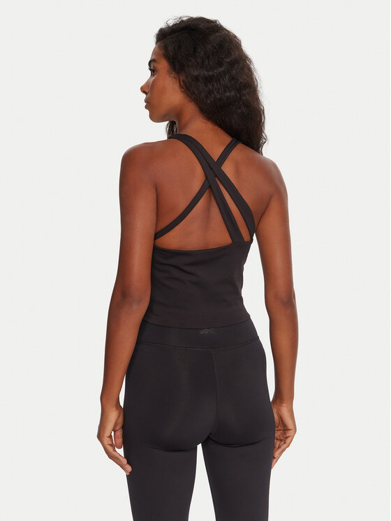 Reebok Reebok Top RK25188CCW Čierna Slim Fit