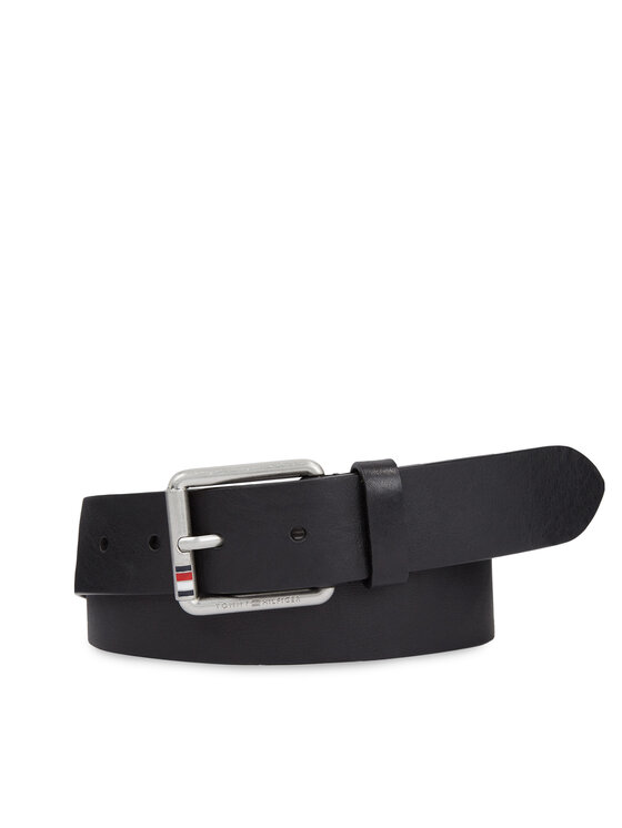 Tommy Hilfiger Cintura da uomo Casual 3.5 AM0AM11464 Nero, taglia : 85
