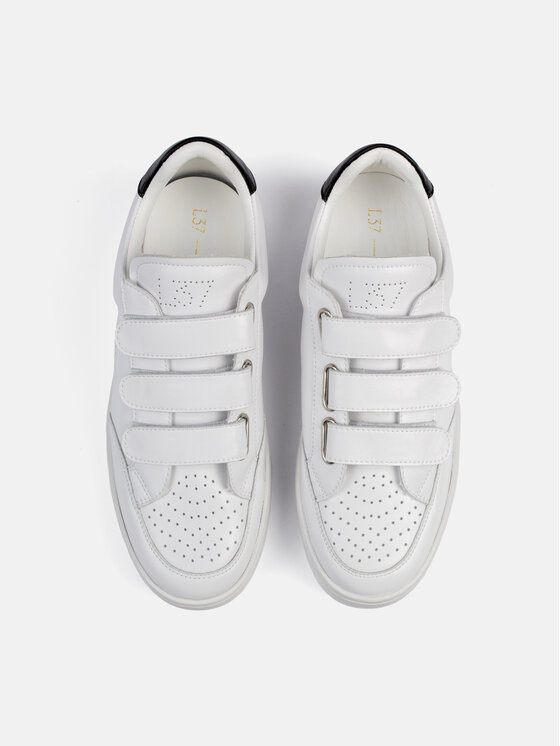 L37 L37 Sneakersy HOLD ON Biały