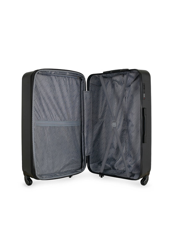 Semi Line Semi Line Valigia grande T5925-3 Nero